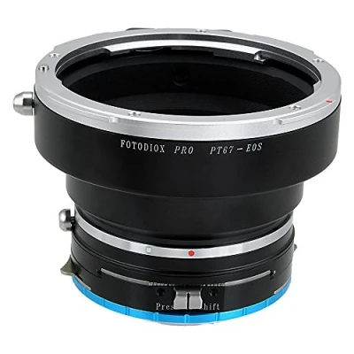 Abbildung von Fotodiox Pro Combo Shift Lens Adapter Kit Compatible with Pentax 6x7 Lenses on Fujifilm X Mount Cameras