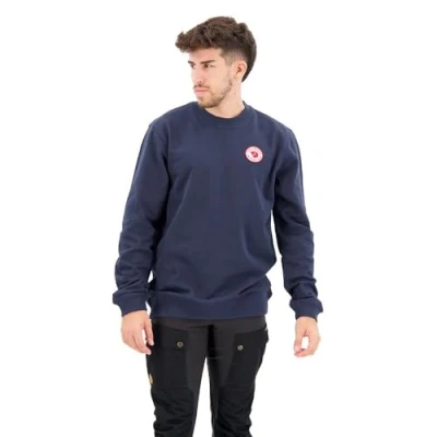Abbildung von Fjällräven 1960 LOGO Badge Sweatshirt, Herren, Größe: Small, Dark navy