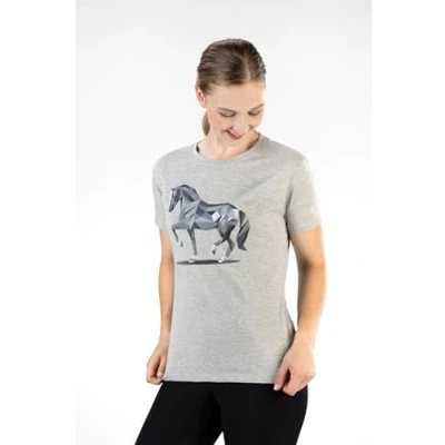 Abbildung von HKM T Shirt Graphical Horse Hellgrau/Melange XL