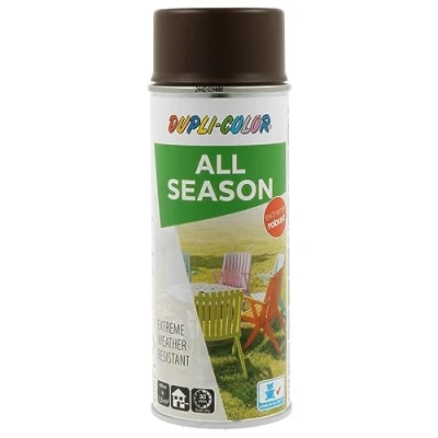 Abbildung von Dupli Color 467080 ALL SEASON RAL 8017 schokoladenbraun matt 400 ml