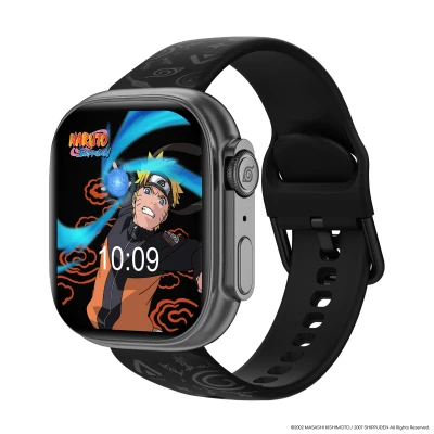 Abbildung von Abyx Fit Touch 5 Naruto Edition Smartwatch IP68 mit 1,75 Zoll AMOLED Touchscreen, Anrufannahme, Gesundheitsüberwachung (Blutdruck, Cardio, Schlaf, SpO2) und 123 Sportarten.