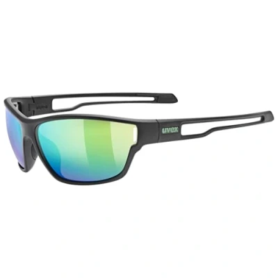 Abbildung von UVEX EYEWEAR SPORTSTYLE 806 BLACK MATT/MIR.GREEN (S5330872215) Uni