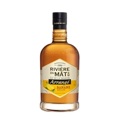 Abbildung von Riviere du Mat I Arrange Banane 700 ml 35% Volume Brauner Bananen Rum Likör