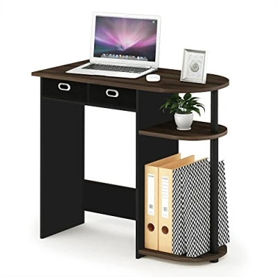 Abbildung von Furinno Go Green Home Laptop Notebook Computertisch/Tisch, Columbia Walnuss/Schwarz/Dunkelbraun