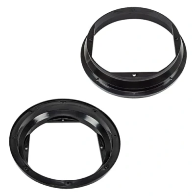Abbildung von tomzz Audio 2857 018 Lautsprecherringe Adapter Halterungen kompatibel mit Audi A2 VW Beetle Golf 4 Passat Seat Leon Toledo für 200mm DIN Lautsprecher