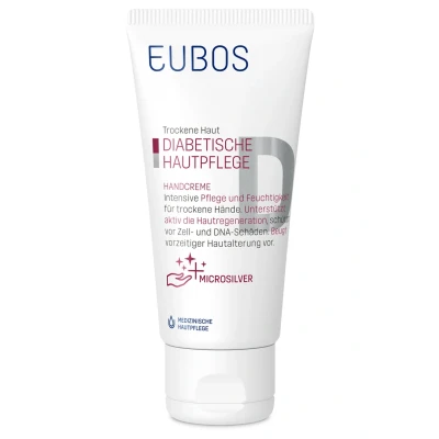 Abbildung von Eubos Hautpflege Handcreme Handcreme, Damen, Größe: 50 ml, Weiß