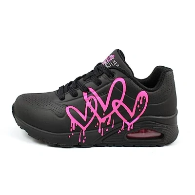 Abbildung von Skechers Sport UNO X Goldcrown Sneaker low black/pink, Damen, Größe: 38.5, Black/pink Schuhe