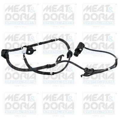 Abbildung von MEAT &amp; DORIA 90735 ABS Sensor Hinterachse rechts mit Kabel 2 polig TOYOTA: RAV4 II SUV (XA20) 2.0 4WD, D 4WD 2000 2005