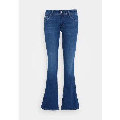 Abbildung von Pepe Jeans NEW Pimlico Flared Jeans, Damen, Größe: 28x32, Denim