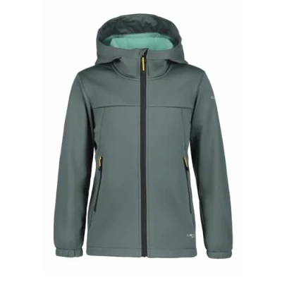 Abbildung von Icepeak Kline JR Unisex Softshelljacke für Kinder, Größe: 176, Dark olive