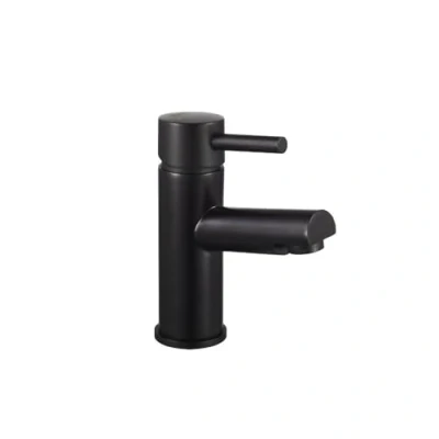 Abbildung von HOME DELUXE Waschtischarmatur FLOWY 15 x 5,2 11 cm (inkl. Armatur &amp; Flexschlauch) Waschbeckenarmatur in Chrome, Badarmatur, Wasserhahn