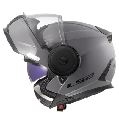 Abbildung von LS2, Modularer Motorradhelm Scope II SOLID Nardo Grey, XS