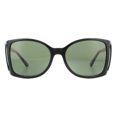 Abbildung von Persol Herren PO0005 95/31 Gläser SONNENBRILLEN Acetat Schwarz Grün Quadratisch Normal