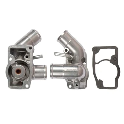 Abbildung von GATES TH34492G1 Kühlwasserthermostat 92 mit Dichtungen Gehäuse OPEL: Vectra C Caravan, Limousine, Signum CC, SAAB: 9 3 Limousine