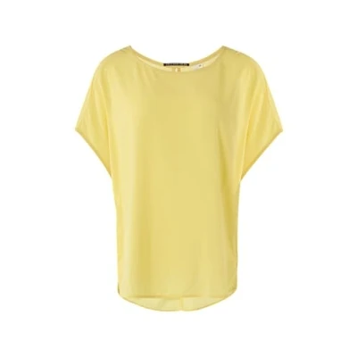 Abbildung von QS Damen 2146337 Bluse kurzarm, YELLOW 1606, 34