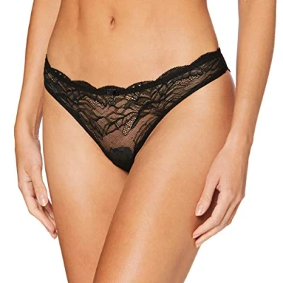 Abbildung von Emporio Armani Brazilian Brief Slip, Damen, Größe: Medium, Nero