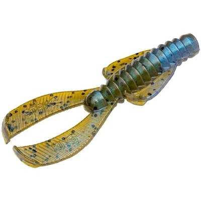 Abbildung von Strike King Rage Ned Bug Blue Craw Creature Bait