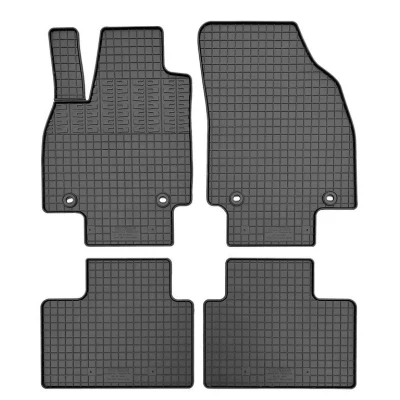 Abbildung von CIKCar Satz Gummimatten kompatibel mit MG ZS II Hybrid+ 2024 (4 teilig + Montagesystem)