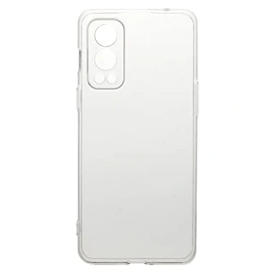 Abbildung von CoverKingz Handyhülle für OnePlus Nord 2 Silikonhülle Soft Case Bumper Durchsichtig Handy Hülle Slim Cover Transparent