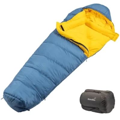 Abbildung von Schlafsack Gjora Mumienschlafsack für Erwachsene 3 4 Jahreszeiten trekking