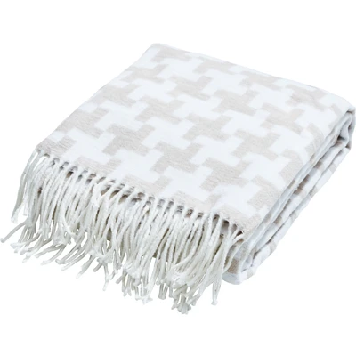 Abbildung von done. Wohndecke &quot;Mika&quot;, Superweiche mit Fransen, Kuscheldecke