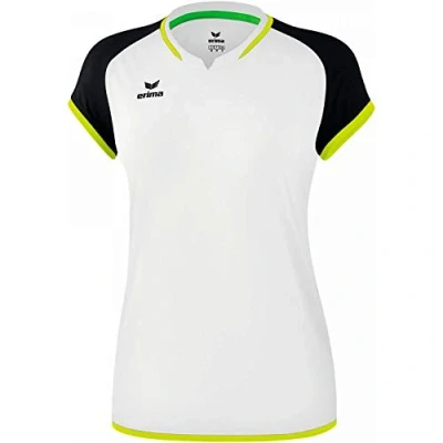 Abbildung von Erima Damen ZENARI 3.0 Trikot, Weiß/Schwarz/Lime Pop, 38