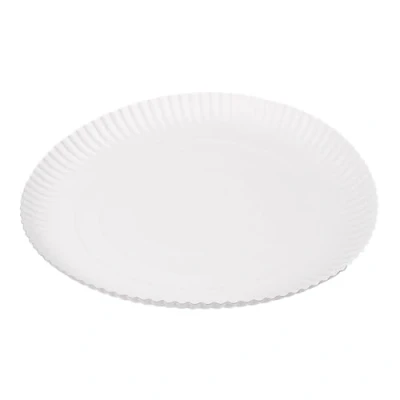 Abbildung von Garcia de Pou 50 Einheit geprägt Bakery Teller in Box, 32 cm Durchmesser, Karton, weiß, x 30