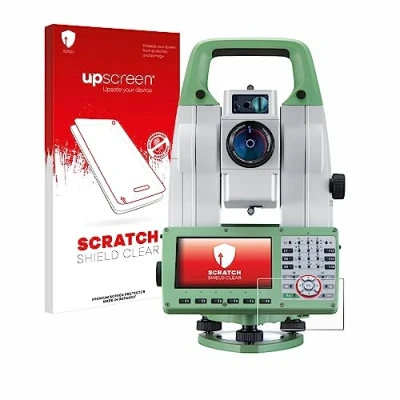 Abbildung von upscreen Schutzfolie für Leica Viva TS16 Kristall klar, Kratzschutz, Anti Fingerprint