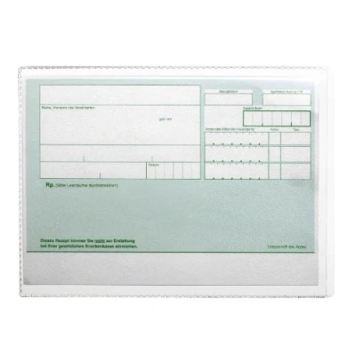 Abbildung von 10 x Durable Schutz und Ausweishülle A6 transparent