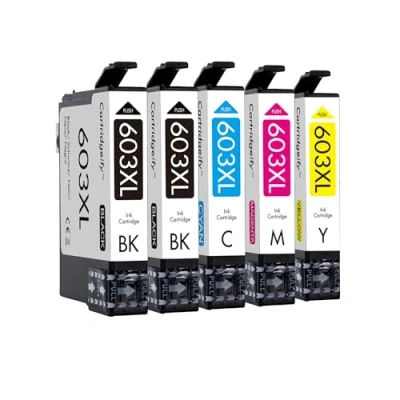 Abbildung von Cartridgeify 603 XL Druckerpatronen Kompatibel mit Epson 603XL Patronen Multipack, für Expression Home XP 2100 2105 3100 3105 4100 4105, Workforce WF 2810 2830 2835 2850