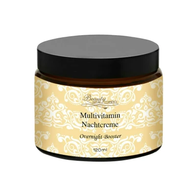 Abbildung von Beauty Nature Cosmetics Multivitamin Nachtcreme Nachtpflege, Größe: 120 ml, Weiß