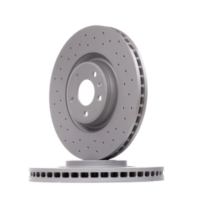 Abbildung von ZIMMERMANN SPORT COAT Z 100.3357.52 Bremsscheibe 356 34 6/5 5 112 innenbelüftet, gelocht beschichtet hochgekohlt AUDI: A7 Sportback, A6 C7 Allroad
