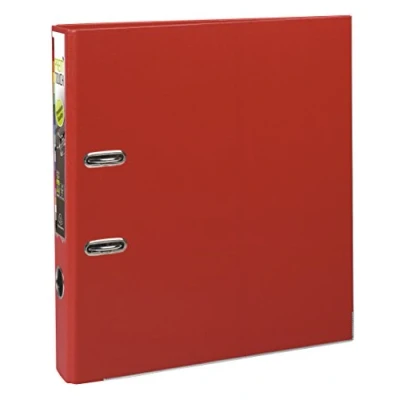 Abbildung von 10 x Exacompta Ordner Premium A4 50mm PP rot