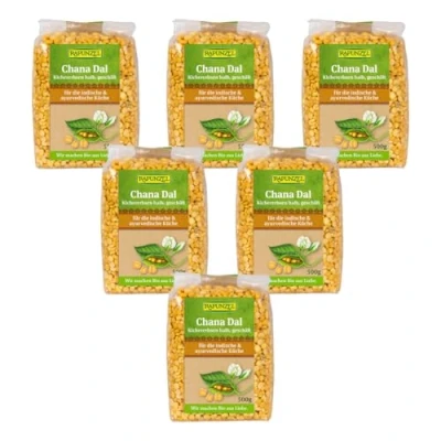 Abbildung von Rapunzel Chana Dal, Kichererbsen halb, geschält 500 g