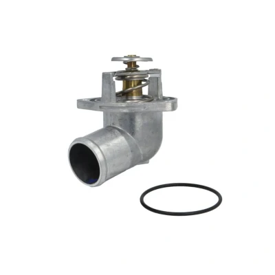 Abbildung von NRF 725018 Kühlwasserthermostat 92 mit Dichtring Gehäuse OPEL: Zafira B, Meriva A, CHEVROLET: Nubira Kombi, Lacetti Limousine