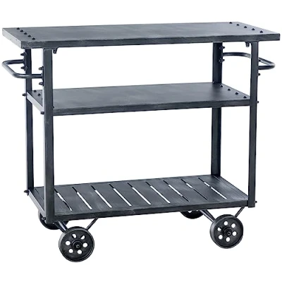Abbildung von CLP Servierwagen Spring, Barwagen mit Rollen, Metall Gestell