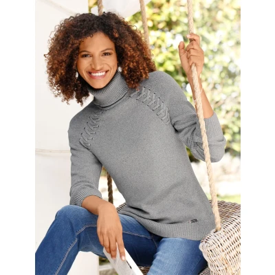 Abbildung von Casual Looks Rollkragenpullover &quot;Pullover&quot;