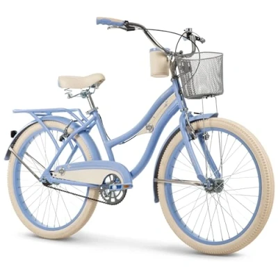 Abbildung von Huffy Deluxe Cruiser Damenfahrrad 24 Blau