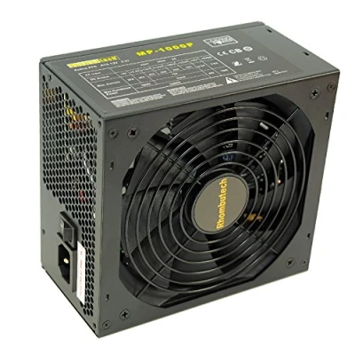 Abbildung von Rhombutech® 1000 Watt ATX Netzteil Gaming Saving Power Kabelmanagement Aktiv PFC 140mm kugelgelagerter Lüfter ! Hinweis: Dieses ist Nicht für Bitcoin Miner geeignet