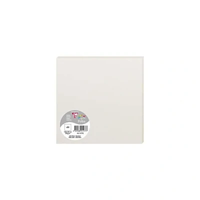 Abbildung von Clairefontaine 1177C Packung (mit 25 Karten Pollen 160 x 160mm) 210g, Hellgrau