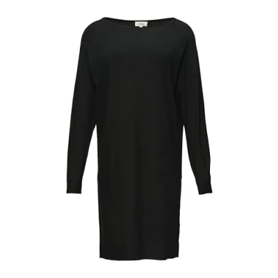 Abbildung von s.Oliver MIT Ubootausschnitt Strickkleid, Damen, Größe: 40, Schwarz