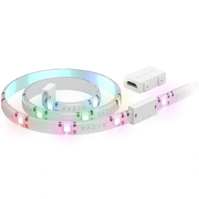 Abbildung von Razer Aether Light Strip Extender RGB LED Lichtstreifen Verlängerung (1m Erweiterung, bis zu 8 Erweiterungen für insgesamt 10 m, Flexibles Design) Weiß