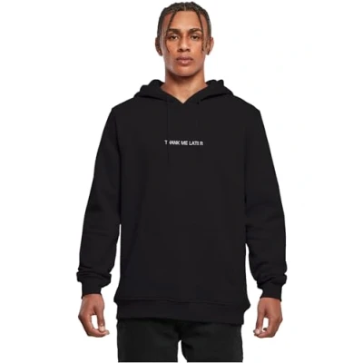 Abbildung von Mister Tee Thank ME Later Kapuzenpullover, Herren, Größe: XS, Black