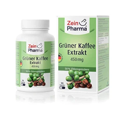 Abbildung von Grüner Kaffee Extrakt 450 mg Kapseln