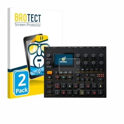 Abbildung von BROTECT (2 Stück Schutzfolie für Elektron Digitakt II Displayschutz Folie Ultra Klar
