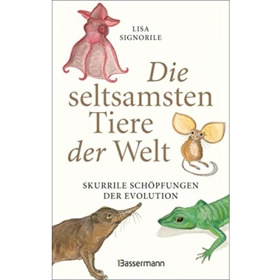 Abbildung von die seltsamsten Tiere der Welt Skurrile Schöpfungen Evolution. Tierporträts, Darwin und Humboldt sicher nicht kannten.