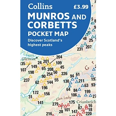 Abbildung von Munros and Corbetts Pocket Map: Discover Scotland’s highest peaks