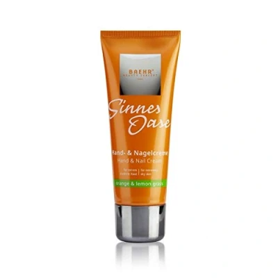 Abbildung von BAEHR BEAUTY CONCEPT Sinnes Oase Hand und Nagelcreme Orange Lemongrass 75 ml