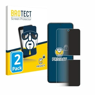 Abbildung von BROTECT (2 Stück Anti Spy Blickschutzfolie für Samsung Galaxy Z Flip 5 Privacy Screen Protector [Displayschutz Folie, Sichtschutz, Blaulichtfilter]