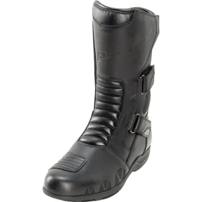 Abbildung von Pharao Lucania WP Motorradstiefel lang schwarz 45 Herren